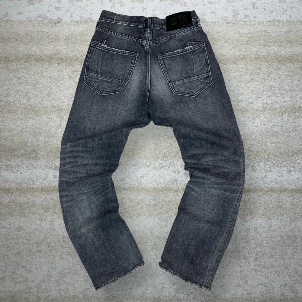 Vintage Y2K PRPS Skater Jeans 30x30 Slim Straight Fit Smoke Black Wash Denim Rap